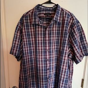 Mens shirt sleeve shirt